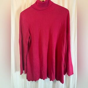 Isaac Mizrahi Vibrant Pink Sweater
